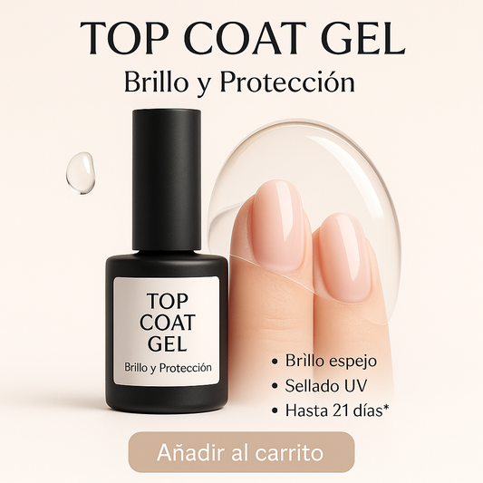 Top Coat Gel — Brillo y Protección