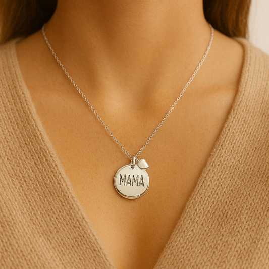 Colgante Circonita "MAMA"